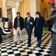 Dr. Warren Christian (L) Justin Fairfax and Robert W. Lee IV